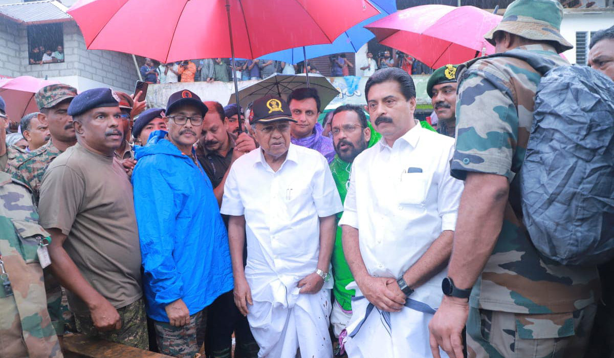Pinarayi Vijayan in Wayanad